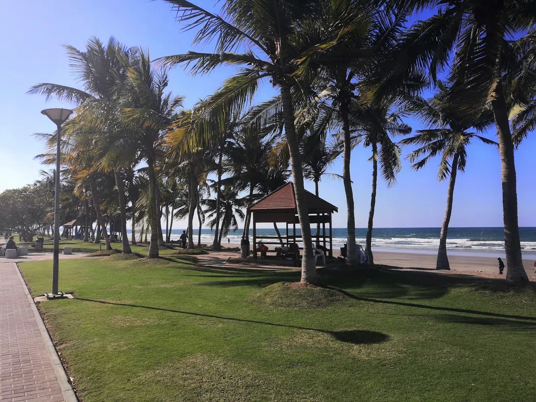 Shatti Al Qurum beach and promenade, Muscat