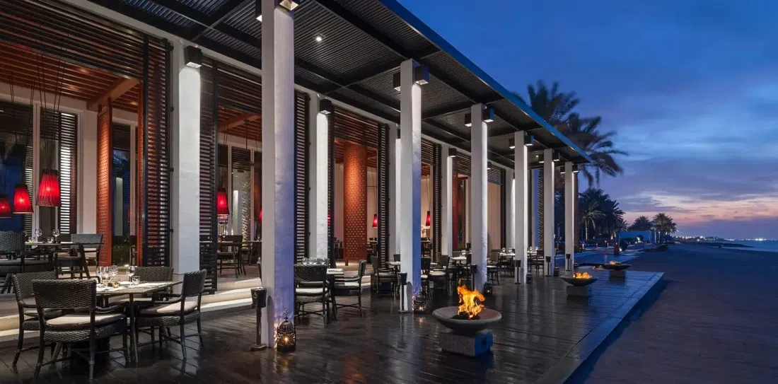 The Beach Restaurant at The Chedi Muscat, Muscat