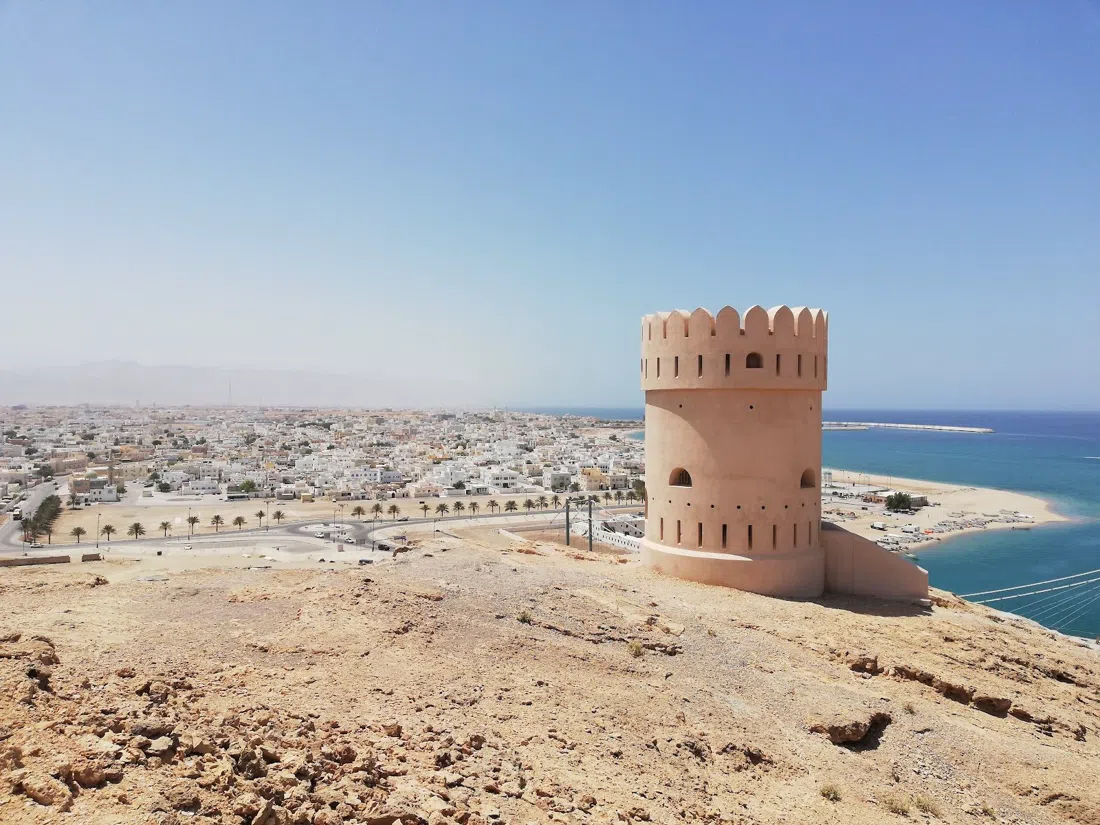Tour de guet d'Al Ayjah et vieux quartier, Mascate