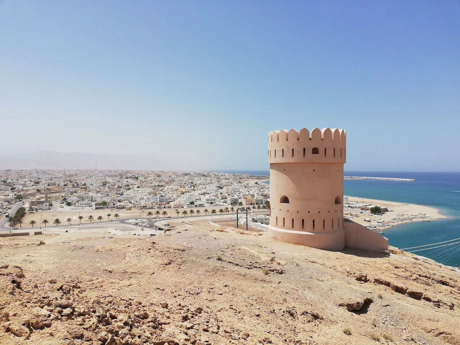 Tour de guet d'Al Ayjah et vieux quartier, Mascate
