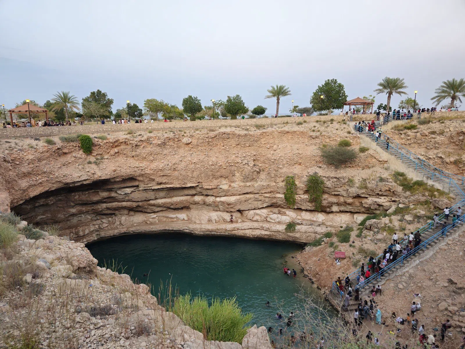 Gouffre de Bimmah (parc Hawiyat Najm), Mascate