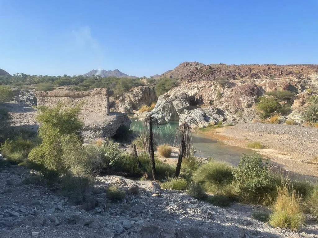 Wadi Hoqain, Mascate